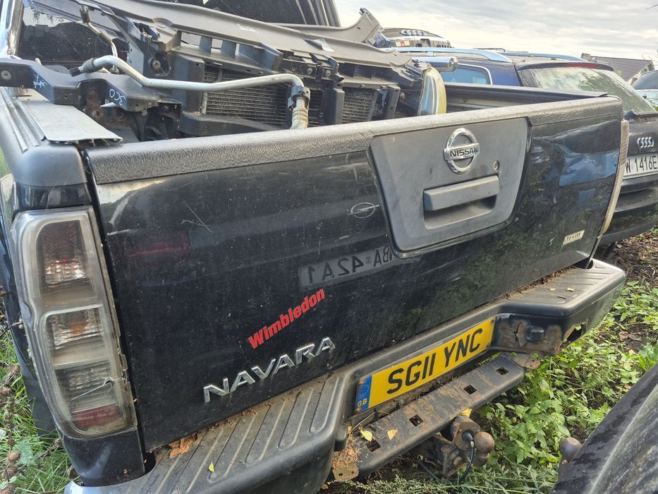 Zdrowa klapa burta nissan navara d40