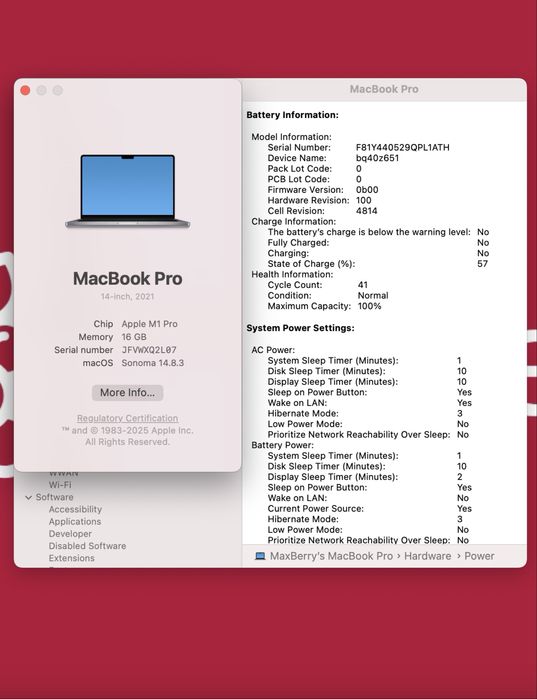 MacBook Pro 14 M1 Pro 8/14gpu 16/512gb !! Гарантія від магазину !!