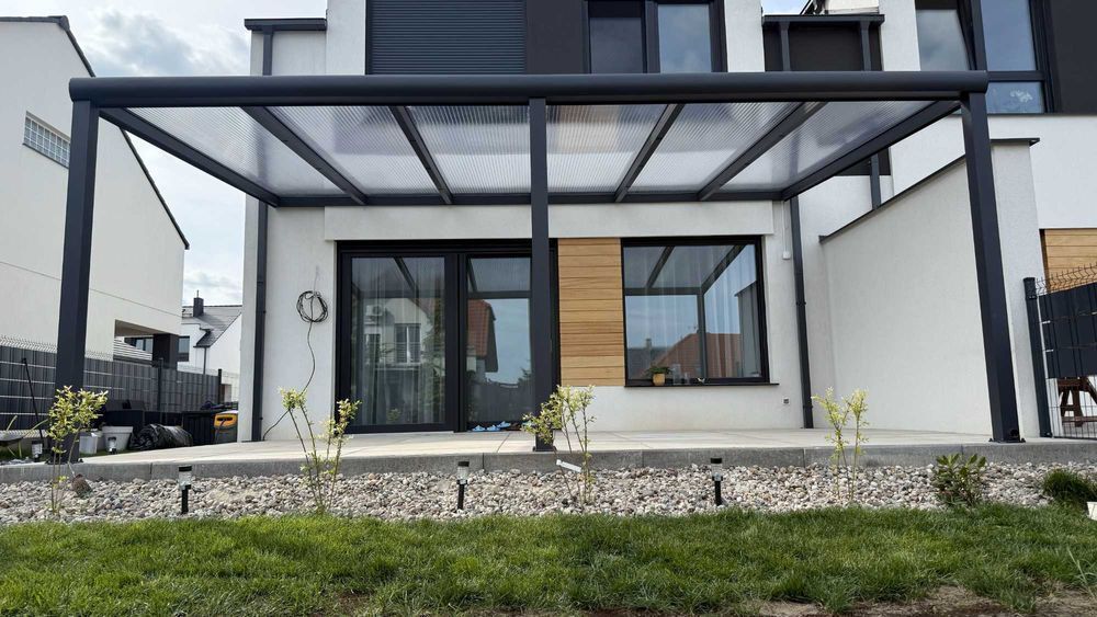 Zadaszenie Tarasu 300x400 z Montażem | Systemy Tarasowe Skrzydlewski