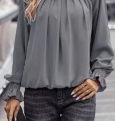 Sprzedam używaną popielatą bluzkę