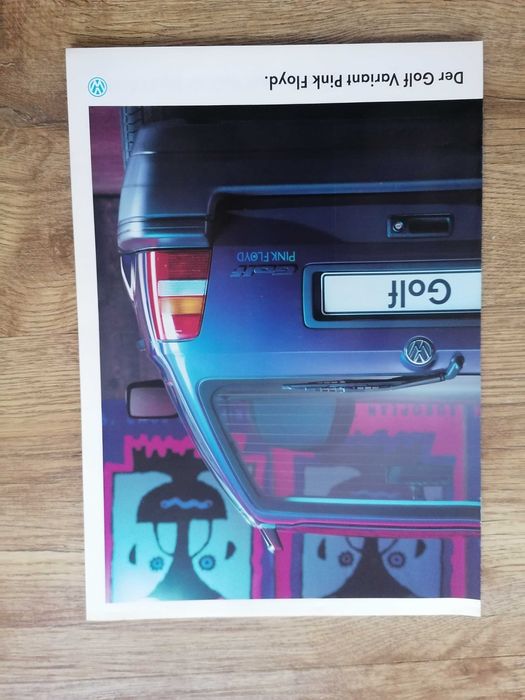 Prospekt VW Golf III Variant Pink Floyd