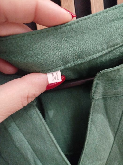 Damska bluzka zielona – 100% bawełna – rozmiar M – NOWA