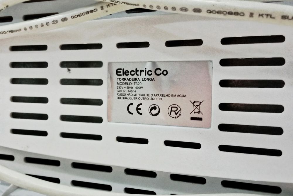 Torradeira longa  ELECTRONIA Branca T329