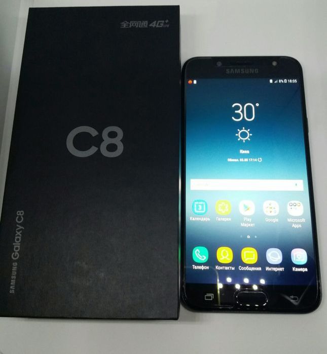 Samsung Galaxy c8 метал