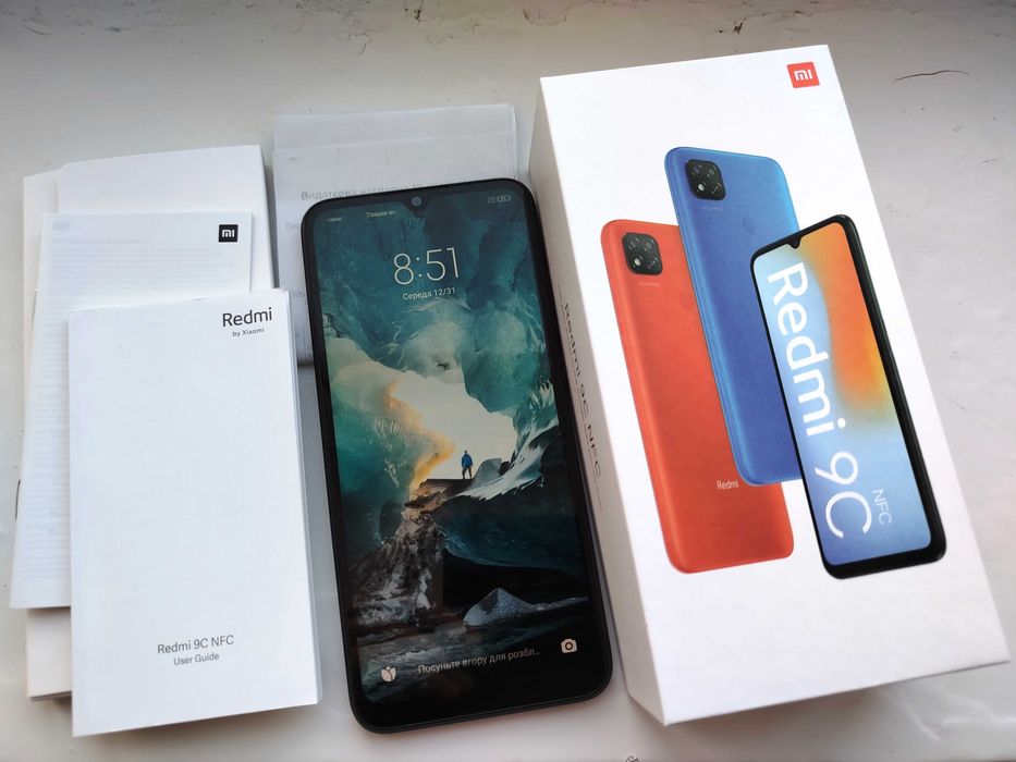Xiaomi Redmi 9C NFC 2/32 GB Midnight Gray