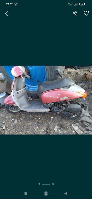 Хонда такт 51 honda tact 51 По запчастинах двигун