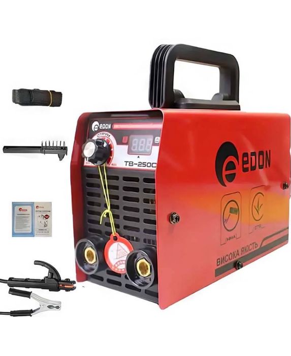 Сварочный инвертор Edon TB-250C сварка MMA