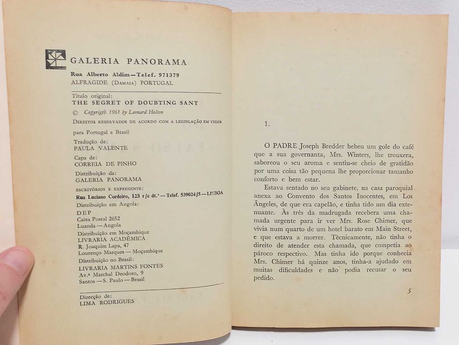 Livro - O Segredo do Falso Santo