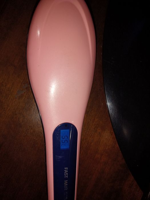 Електричний гребінець-випрямляч для волосся Fast Hair Straightener HQT