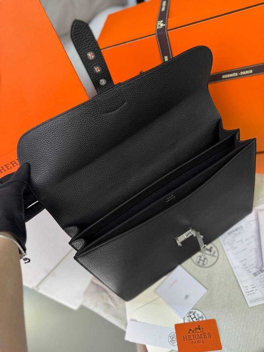 Кожаный портфель Hermes Depeches Briefcase офисная сумка портфель c927
