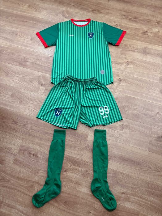Equipamento Futebol Personalizado DHV Sports – Camisola+Calção+Meia – Tam. L (Nº99)
