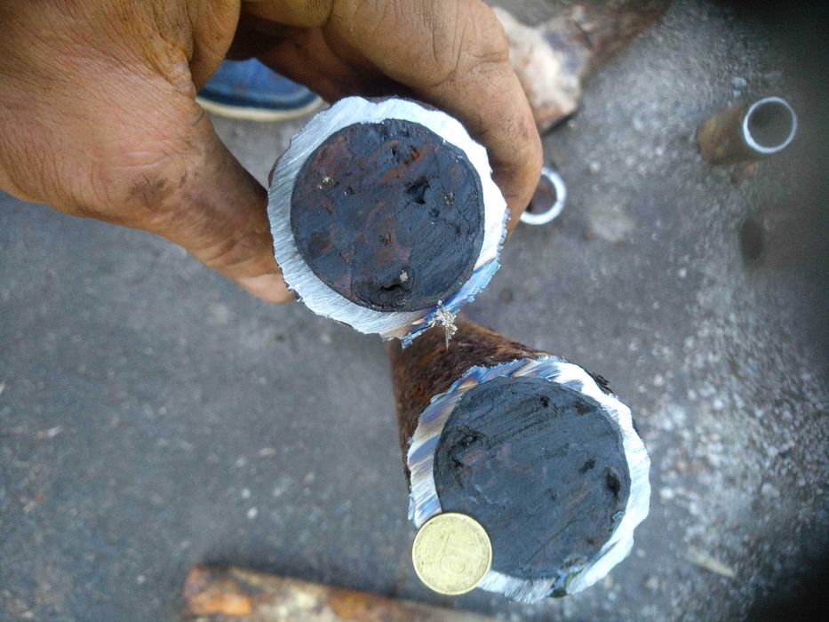 Нема  тиску води? Прочистка старих водопроводних труб заміна аварійних