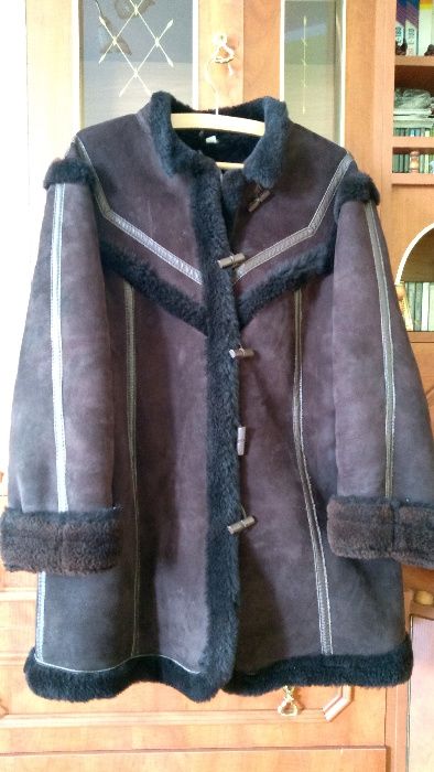 kożuch damski naturalny XXXL