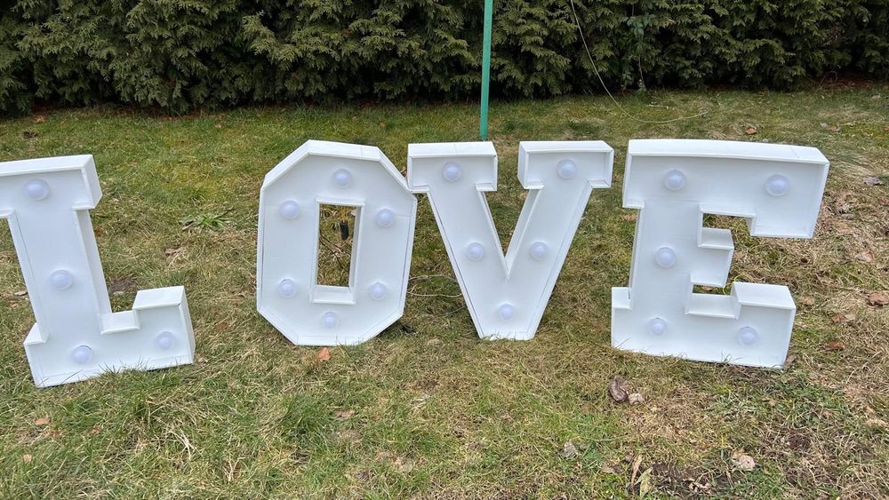 Sprzedam Napis LOVE LED miłość podswietlany