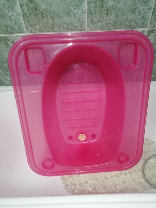 Banheira bebé de plástico, para adaptar a banheira.