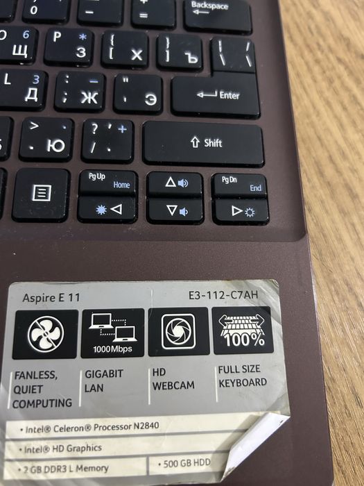 Продам Acer Aspire E 11,  модель E3-112-C7AH