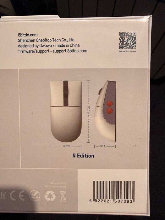 Мышка 8BitDo Retro R8 Mouse
