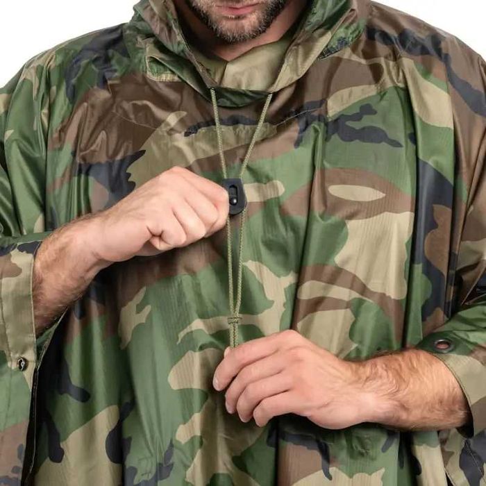 Плащ дощовик Raincoat AND-1 камуфляжний, дощовик пончо 200х150 см