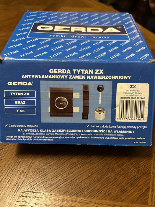 Gerda tytan zx nowa Warszawa Wawer • OLX.pl