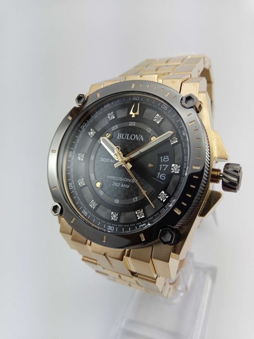 Часы Bulova Precisionist 11 бриллиантов, 262 кГц колебаний, РРЦ $1300