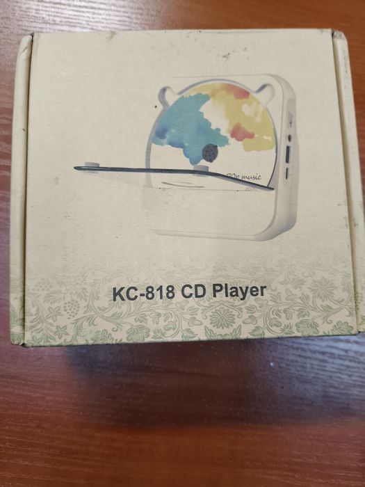 Nowy przenośny odtwarzacz DVD KC 818 cd player