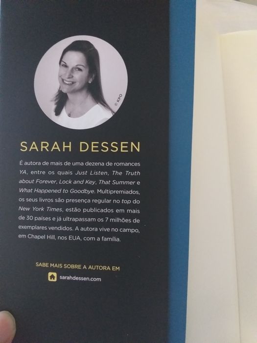 Livro Deixa te Levar (Editora Presença/ de sarah dessen/netflix)
