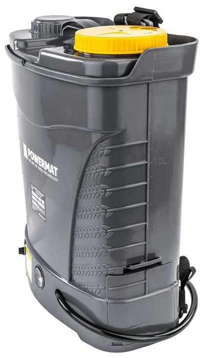 POWERMAT Opryskiwacz Akumulatorowy 16l Plecakowy + 9x Dysze PM0748