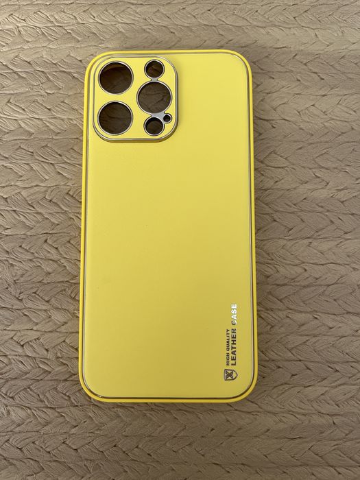 Etui na telefon iPhone 15 Pro Max/ skóra ekologiczna- nowe