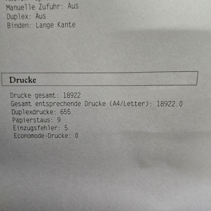 HP LaserJet Pro 400 M401dne надрукував 19000 сторінок