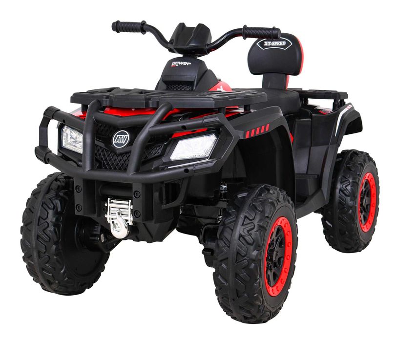 Quad XT-Speed dla dzieci Czerwony Napęd 4x4 EVA Wolny Start Radio MP3