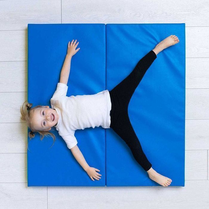 Materac gimnastyczny Kometa 100x100x10 cm 2-częściowy