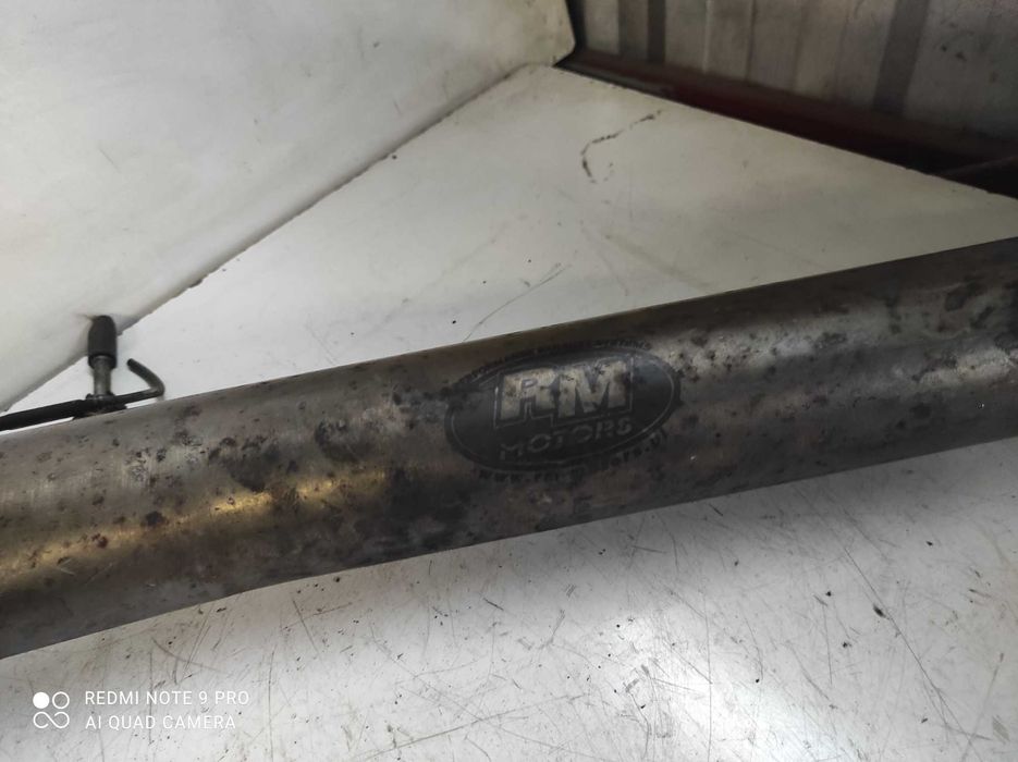 Audi A6 C6 2.7 3.0 TDI rura downpipe pod DPF dolna