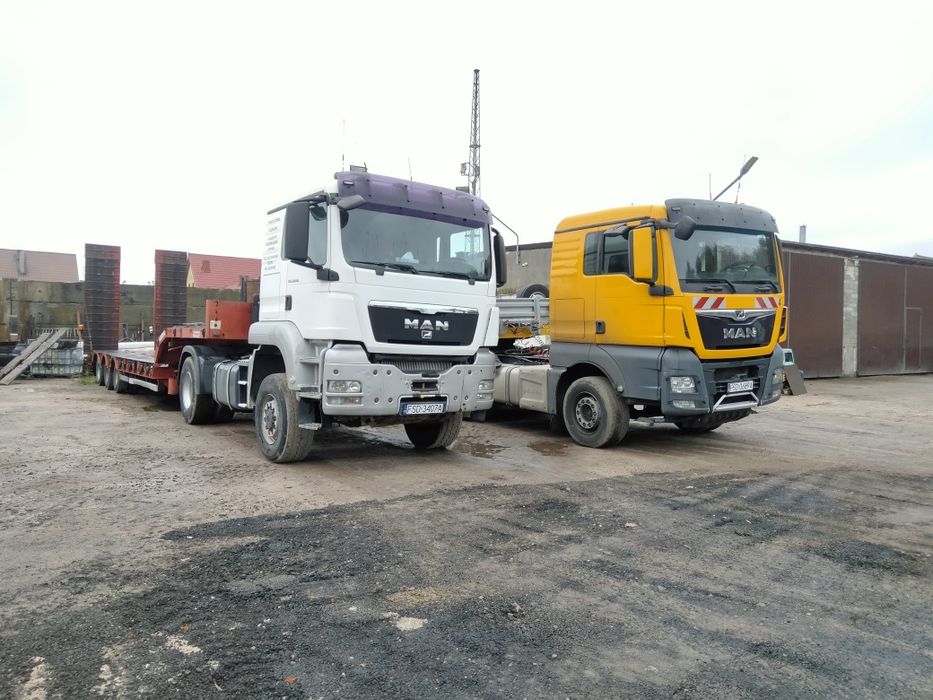 Transport Maszyn Rolniczych Budowlanych Niskopodwoziowy Do 40 t Usługi