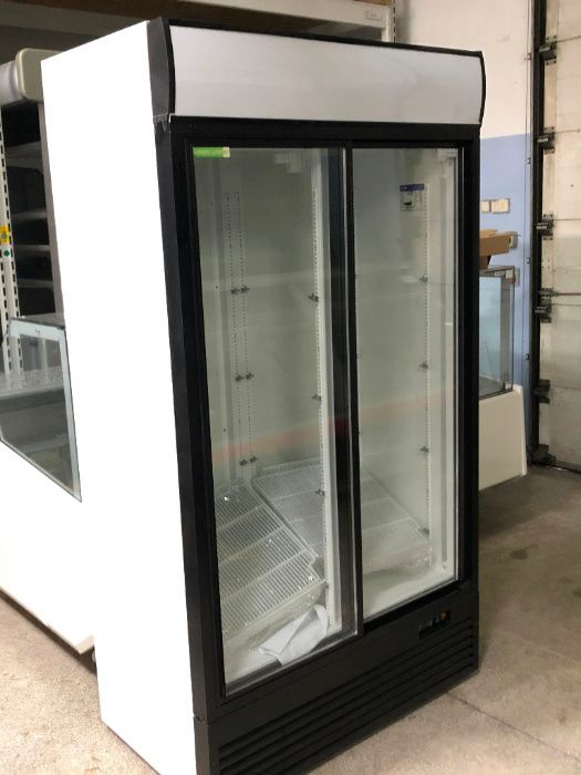 UŻYWANA Szafa chłodnicza oszklona UBC 120 cm LED