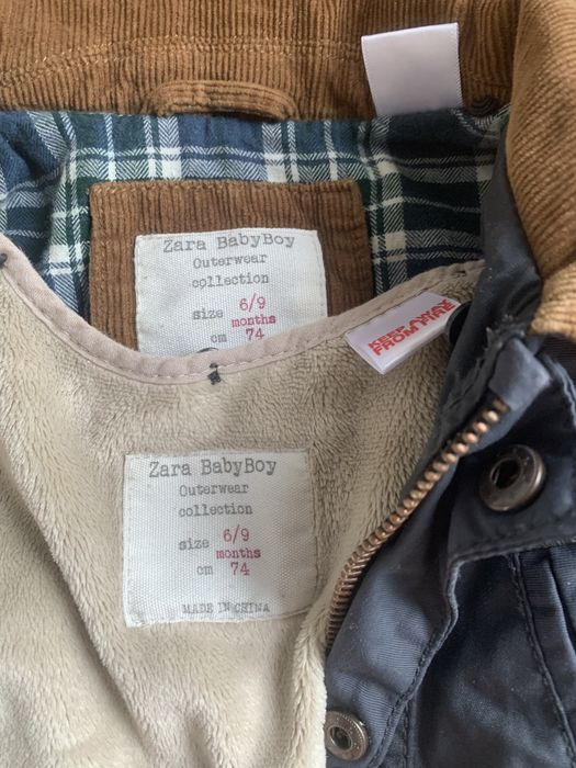 Zara parka z podpinka 74