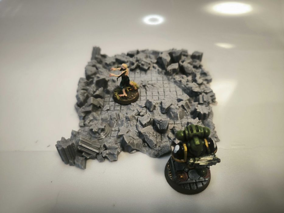Ruinka 4(zestaw 2) do makiety dioramy rpg D&D