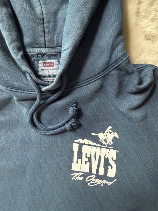 Bluza oryginalna Levi’s Levis niebieska