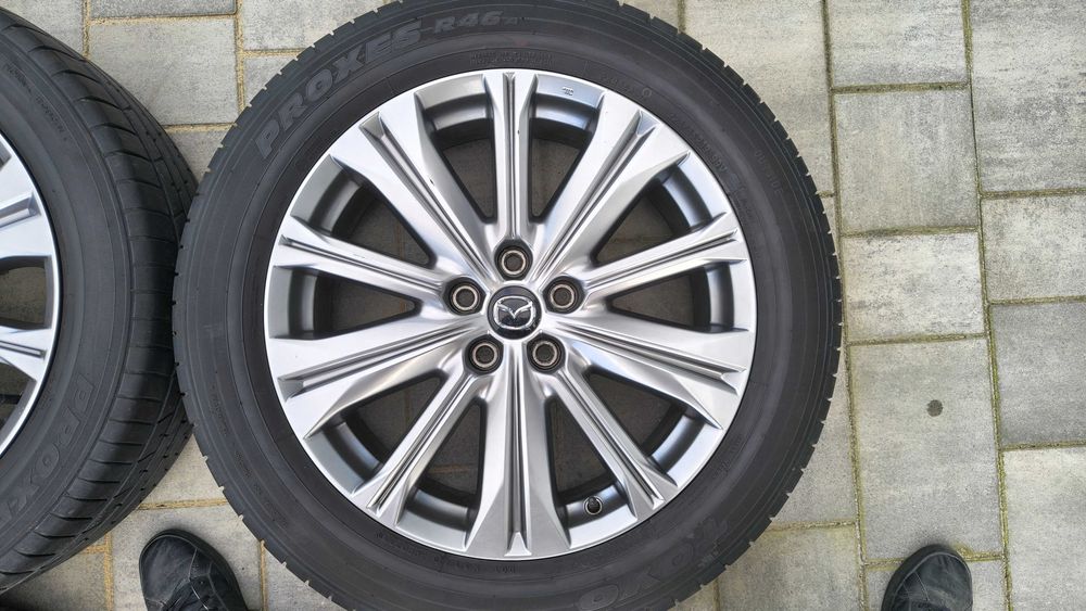 Koła Mazda CX5 OE 5x114.3 19 cali z oponami letnimi