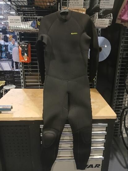 Fato de SURF 900 Neoprene 4/3 mm Homem Preto