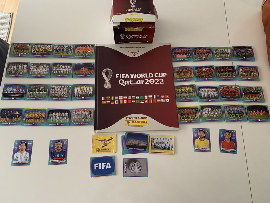 Coleção Completa Mundial Qatar 2022 - Capa Dura + Update (Por Colar)