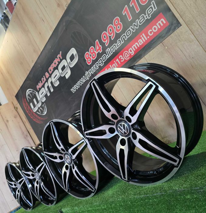 NOWE ALUFELGI VW 17x5x112 - Beatle,Caddy,Golf,T-roc,Tiguan