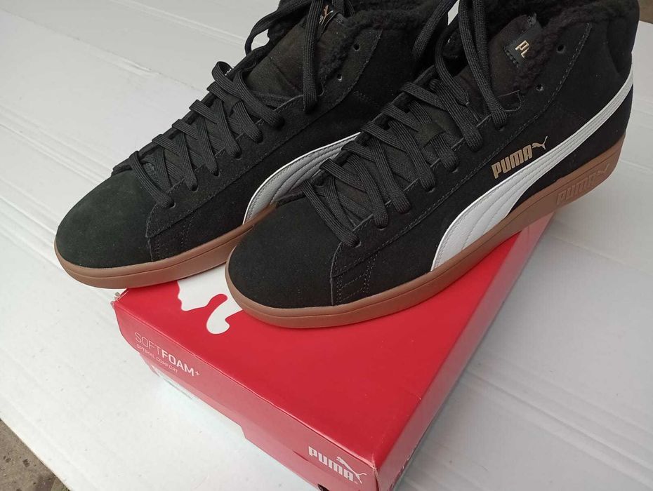 Męskie Obuwie zimowe Puma Smash v2 Mid Winter Trainers r 42/46