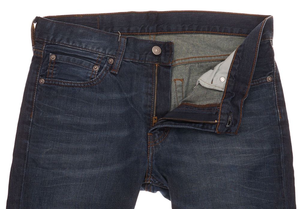 Spodnie Levis 511 Slim W33 L32 Męskie Tapered Blue Denim Stretch