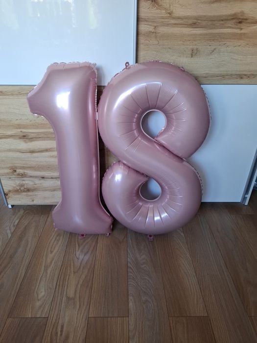 Balony na 18 urodziny