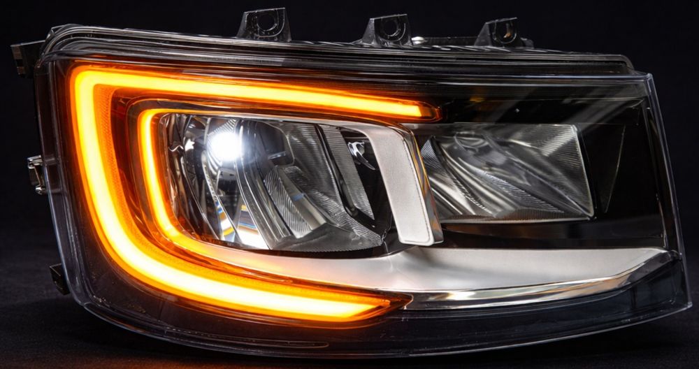 Lampa Reflektor Scania  Ful LED R S P G NG pasek LED dzienne