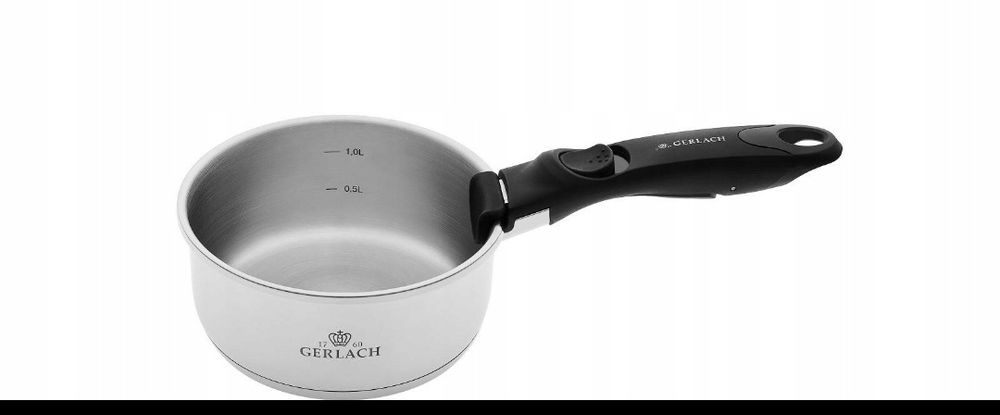 Zestaw garnków Gerlach Smart Steel stal nierdzewna 4 el.