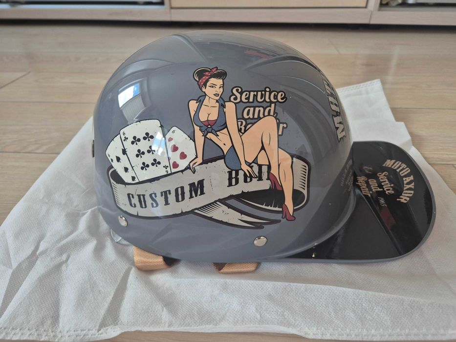 Мото шлем бейсболка Kumoshi Helmet (L)