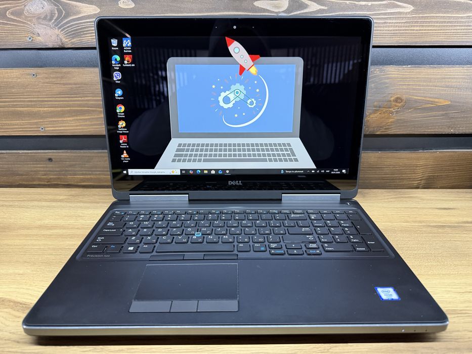 Dell Precision7520 M2200 4GB 15,6"IPS  XeonE3-1505v6/16GB/M2 256GB/16%