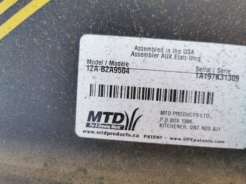 Mtd gold 675exi 163cc sale