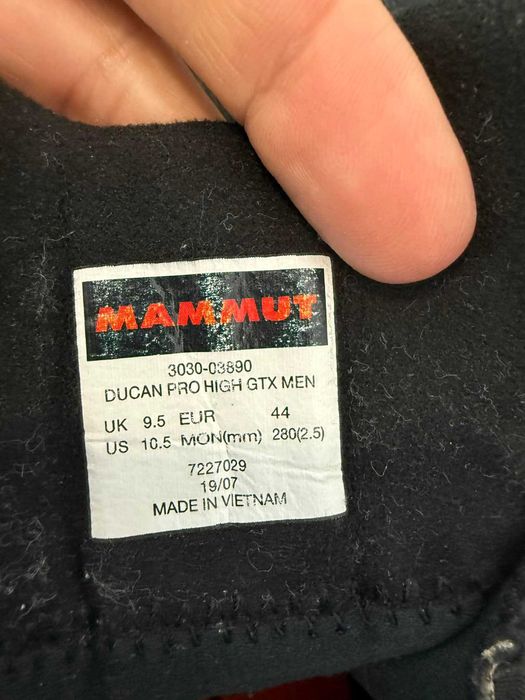 Mammut Ducan Pro High GTX Men 44 28CM 9.5
